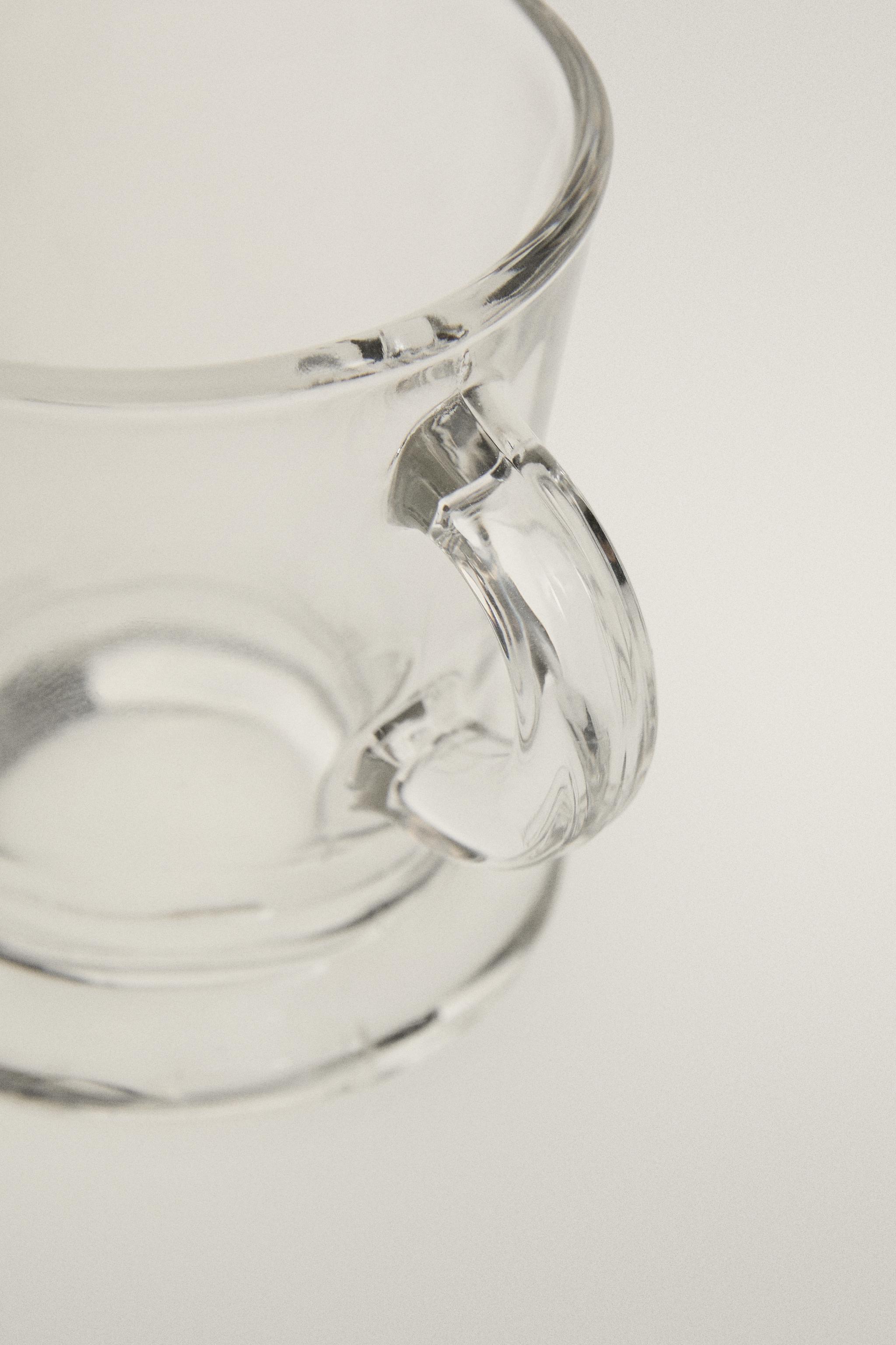 TRANSPARENT GLASS ESPRESSO CUP